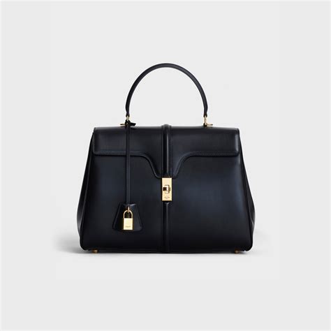 celine twist bag|CLASSIQUE 16 BAG IN SATINATED CALFSKIN.